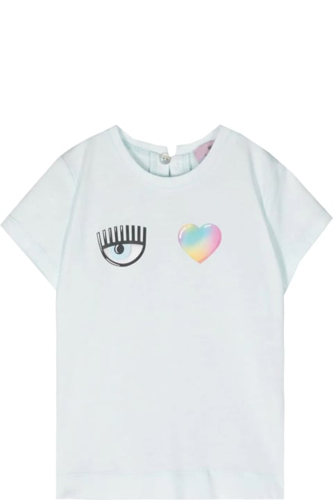 Chiara Ferragni Clothing for Baby Girls Chiara Ferragni Cotton T-shirt