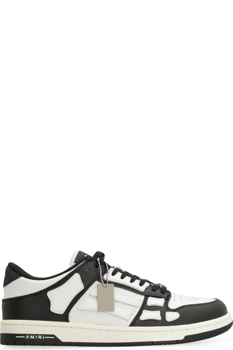 Shoes for Women AMIRI Skel Leather Low Sneakers