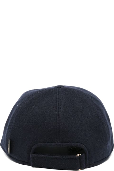 Borsalino for Kids Borsalino Hiker Cashmere Baseball Cap
