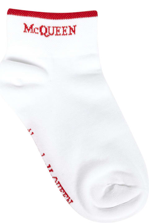 Alexander McQueen Underwear & Nightwear for Women Alexander McQueen Sock With Logo