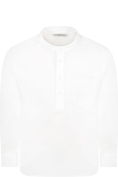 White Shirt For Boy
