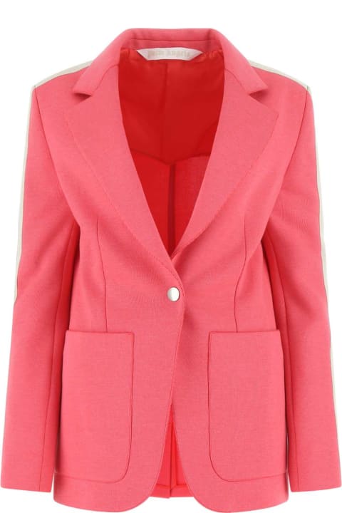 Palm Angels Coats & Jackets for Women Palm Angels Pink Cotton Blend Jacket