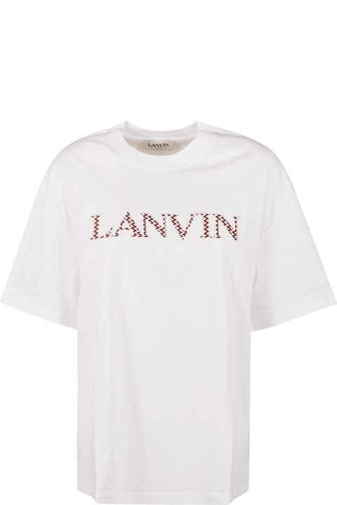 Topwear for Women Lanvin Logo Chest T-shirt