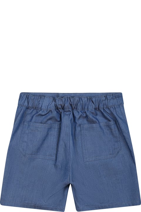 Bottoms for Baby Boys Versace Denim Shorts For Baby Boy With Iconic Medusa