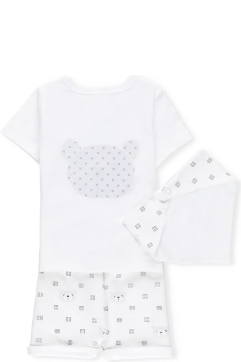 Givenchy for Baby Boys Givenchy Cotton Three-piece Set