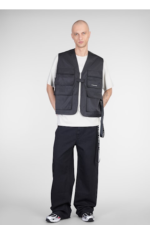 44 Label Group for Men 44 Label Group Pappas Jeans In Black Cotton