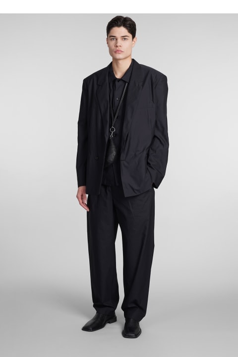 Lemaire Clothing for Men Lemaire Blazer In Black Cotton