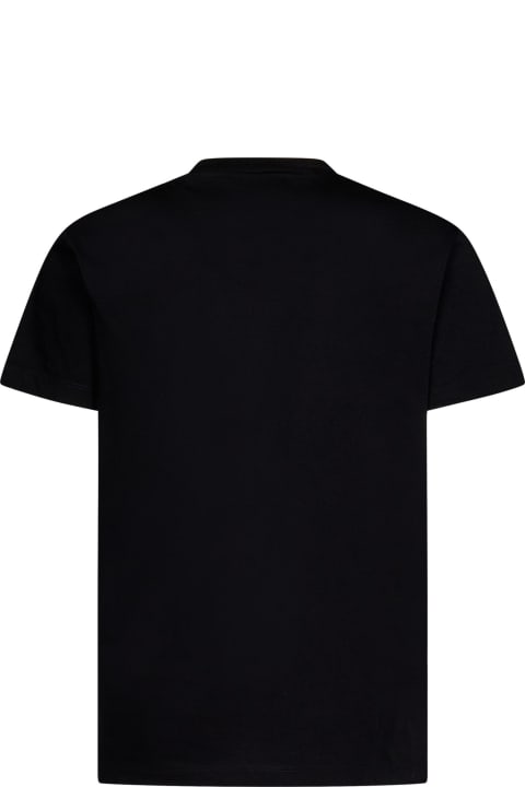 Dsquared2 Topwear for Men Dsquared2 D2 Wave Black T-shirt