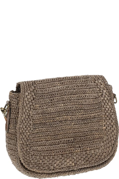 Ibeliv for Women Ibeliv Tia Raffia Shoulder Bag