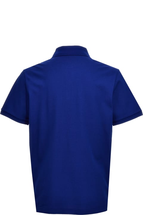 Clothing for Men Moncler Logo Patch Polo Shirt