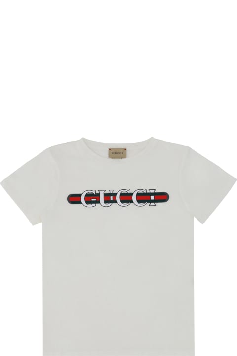 Gucci لـ أولاد Gucci T-shirt For Boy