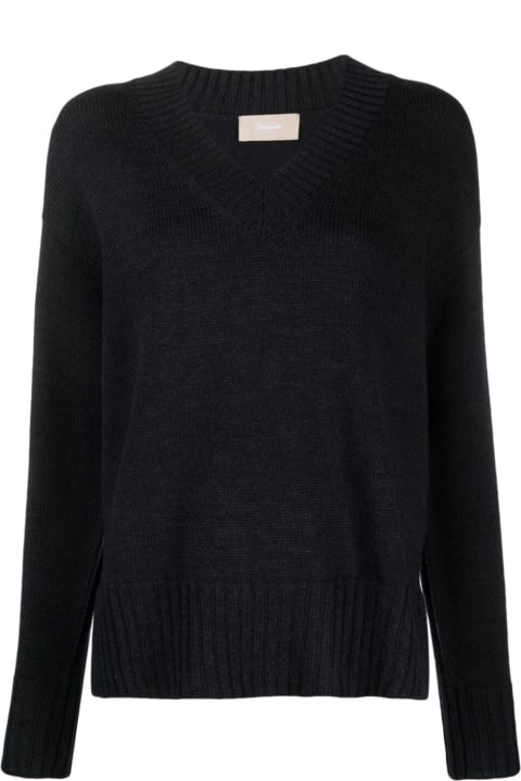 Fashion for Women Drumohr Long Sleeves V Neck Oversized Sweater
