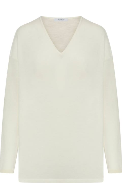 Max Mara Sweaters for Women Max Mara V-neck Long-sleeved Jumper