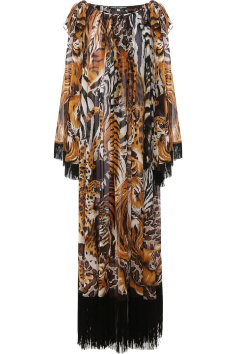 Dresses for Women Dolce & Gabbana Fringed Kaftan Dress