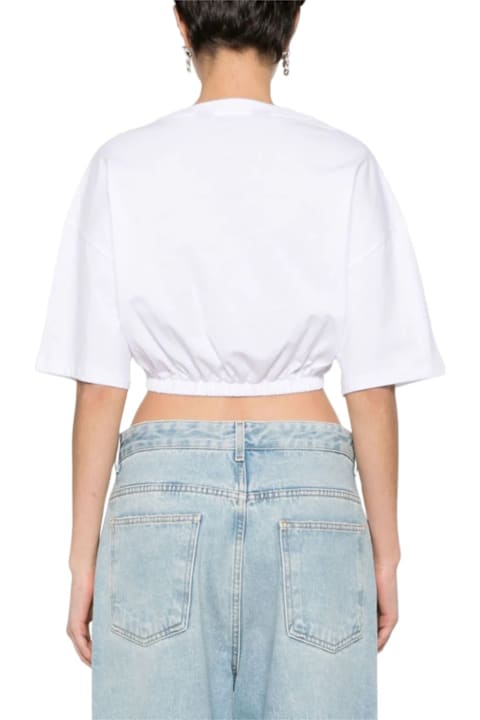 أدوات منزلية Just Cavalli Just Cavalli White Short Sleeves T-shirt