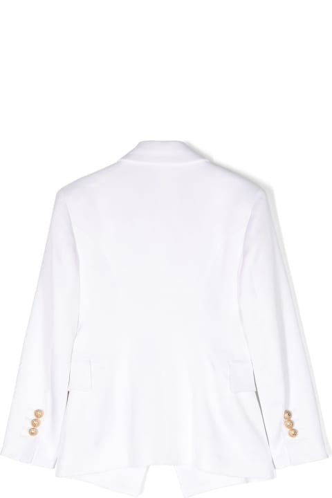 Balmain Coats & Jackets for Girls Balmain Balmain Jackets White