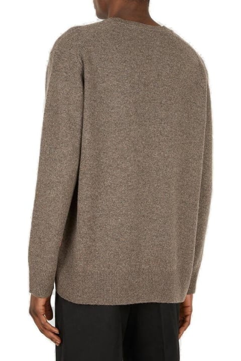 Sweaters for Men Acne Studios V-neck Long-sleeved Jumper