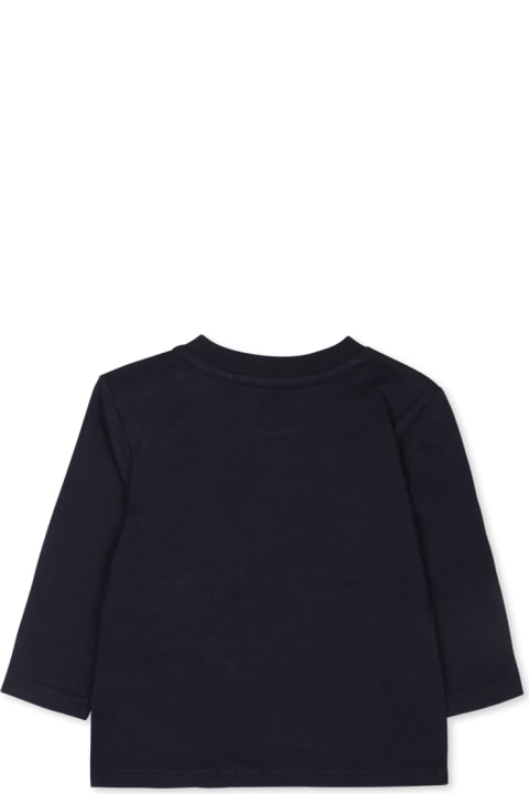 Homeware Timberland Blue T-shirt For Baby Boy With Tree Print