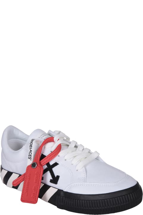 Off-White for Women Off-White Off-white Vulcanized Low Sneakers In Black And White