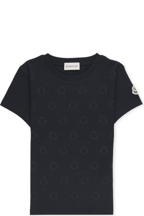 T-Shirts & Polo Shirts for Girls Moncler T-shirt With Logo
