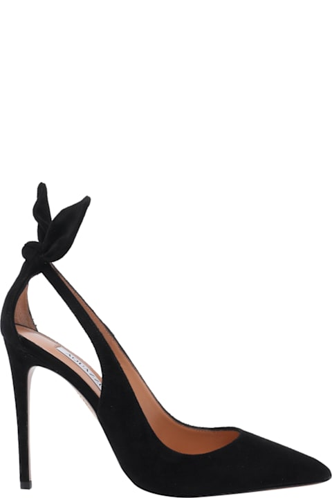 Aquazzura Bow Tie Pump Sandals