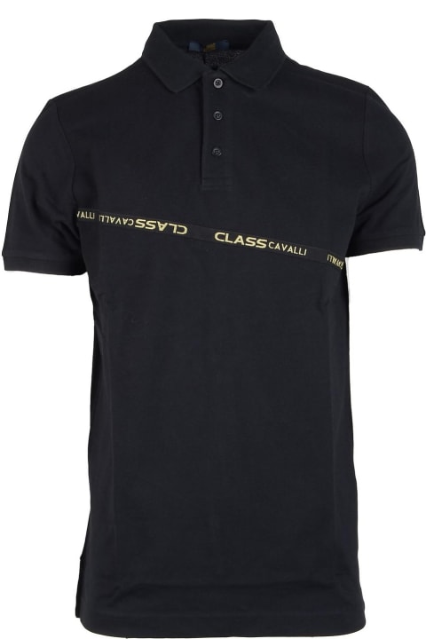 CLASS Roberto Cavalli Topwear for Men CLASS Roberto Cavalli Men's Polo Shirt