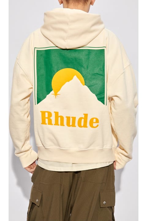 Rhude Hoodie With Logo