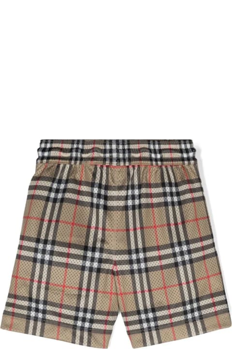 Burberry Bottoms for Boys Burberry Burberry Kids Shorts Beige