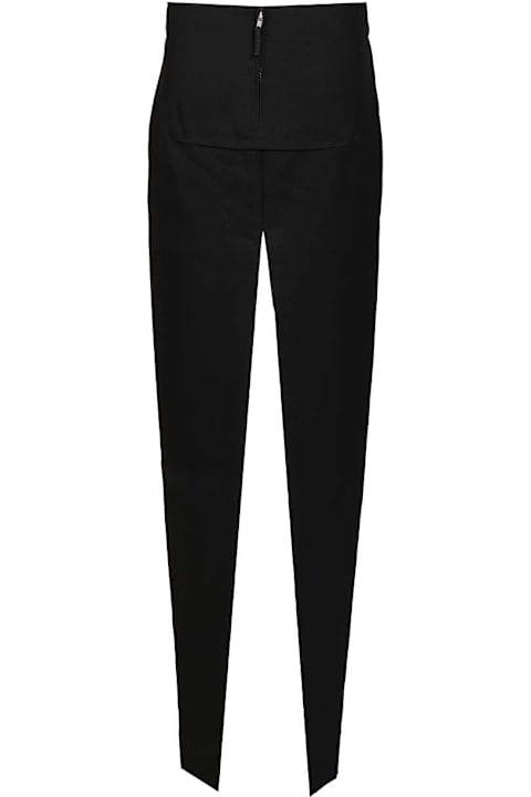 Homeware Rick Owens Long High-waisted Virgin Wool Skirt