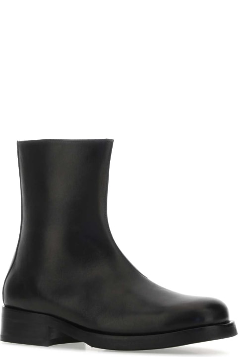 Homeware Our Legacy Black Leather Camion Ankle Boots