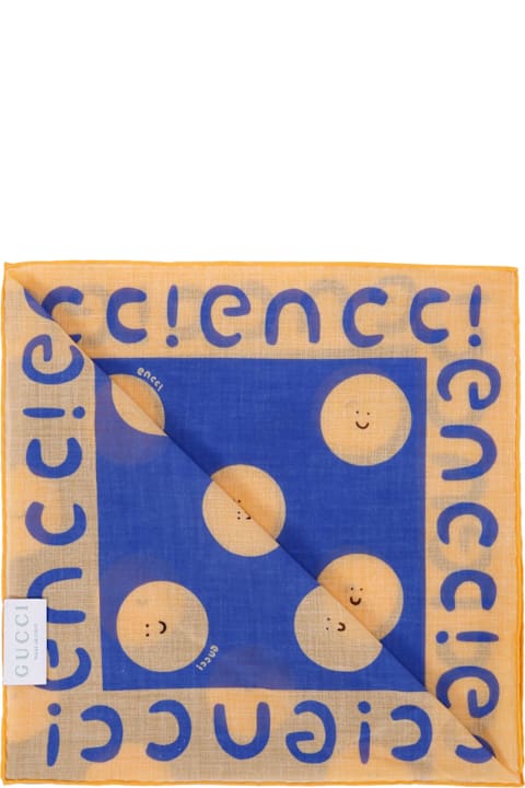 Homeware Gucci Blue Scarf For Kids With Sun