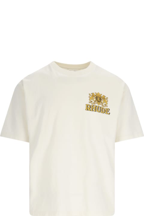Rhude Topwear for Men Rhude 'cresta Cigar' T-shirt