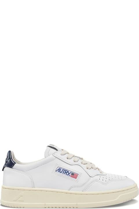 Autry for Kids Autry White Medalist Sneakers