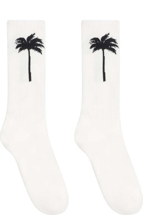 Palm Angels for Men Palm Angels Cotton Socks With Logo