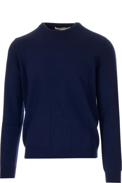 Fashion for Men Comme des Garçons Shirt Blue Crewneck Sweater