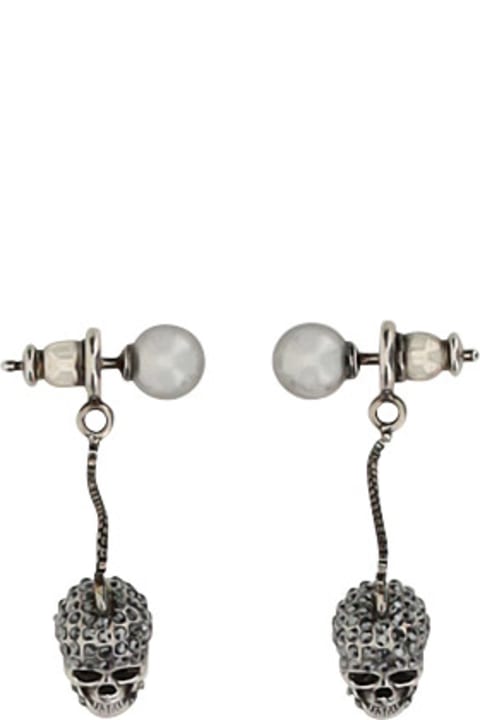 Jewelry for Women Alexander McQueen Skull Earrings