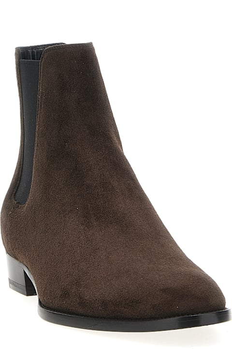 Saint Laurent Boots for Men Saint Laurent 'wyatt' Chelsea Boots