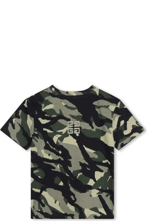 Givenchy T-Shirts & Polo Shirts for Boys Givenchy T-shirt Con Stampa Logo