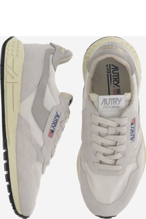 Autry for Men Autry Reelwind Low Nylon And Suede Sneakers