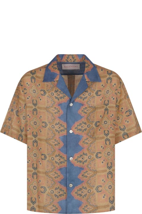 Valentino Garavani Shirts for Men Valentino Garavani All-over Patterned Button-up Shirt