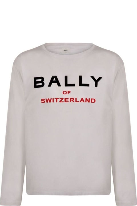 メンズ Ballyのトップス Bally Logo Printed Crewneck T-shirt