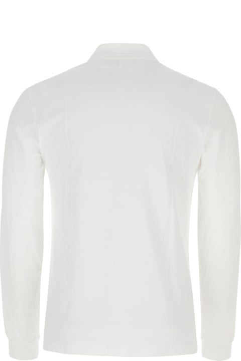 Lacoste Shirts for Men Lacoste White Piquet Polo Shirt