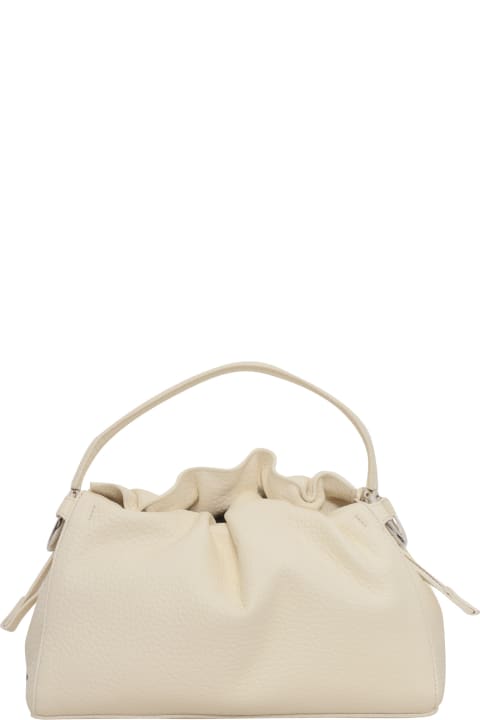 Orciani Shoulder Bags for Women Orciani Cream Handbag
