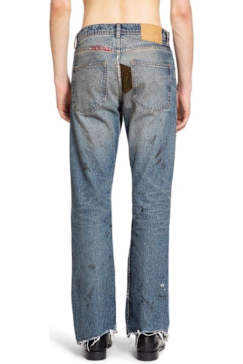 Enfants Riches Deprimes Clothing for Men Enfants Riches Deprimes Patchwork Distressed Flared Jeans