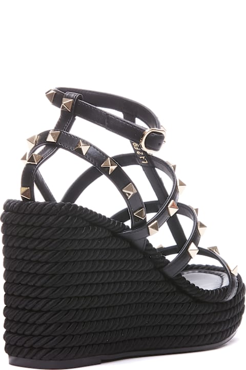 Homeware Valentino Garavani Rockstud Wedge Sandals