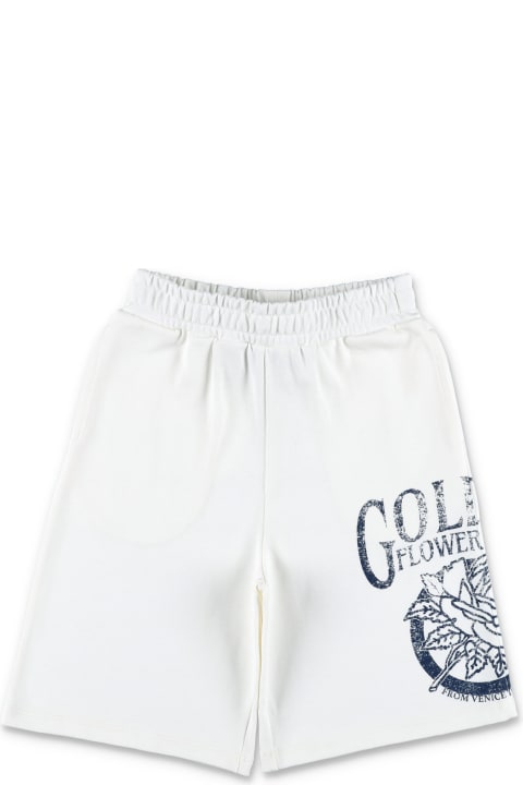 Bottoms for Boys Golden Goose Printed Sweat-shorts