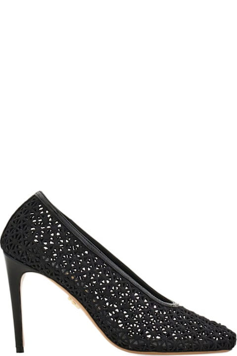 Ferragamo Macramé Pumps