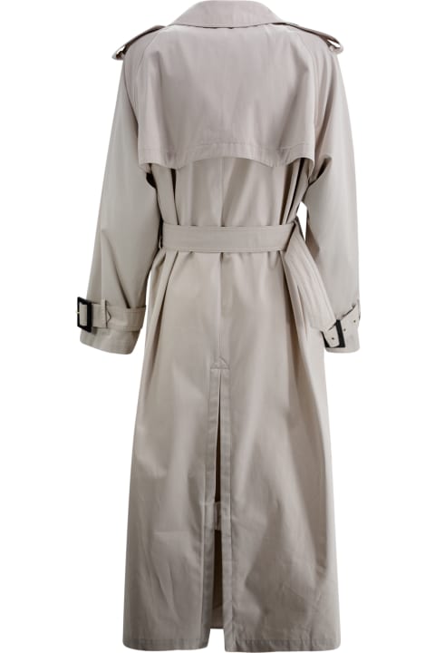 Fashion for Women Herno Trench Coat In Light Cotton