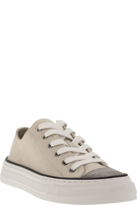 Sneakers for Women Brunello Cucinelli Suede Trainers