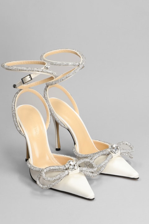Shoes for Women Mach & Mach Pumps In White Silk